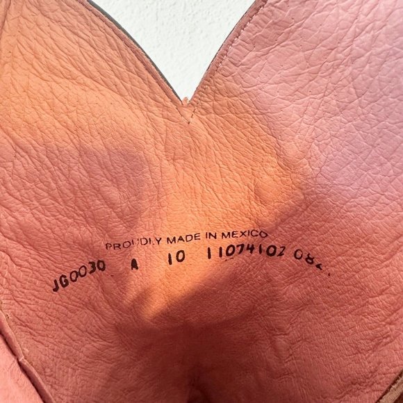 EUC Junk Gypsy Lane VAGABOND Boots 10 Brown Distressed Snip Toe Western Cowboy - Picture 6 of 8